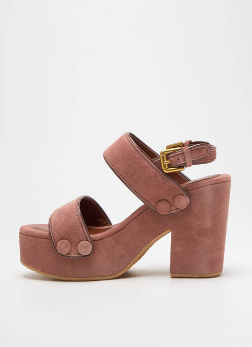 Sandale/Pantofi decupați roz SEE BY CHLOÉ femeie