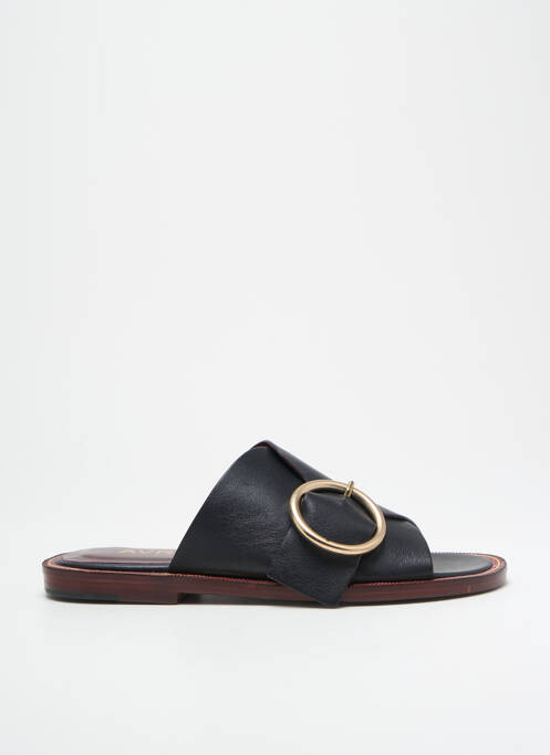 Șlapi negru AVRIL GAU femeie