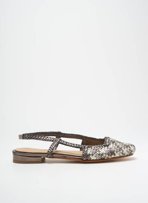 Sandale/Pantofi decupați argintiu WANDER femeie