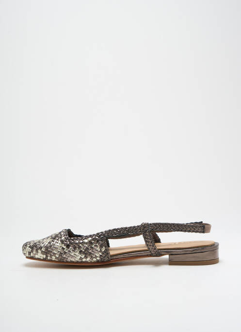 Sandale/Pantofi decupați argintiu WANDER femeie