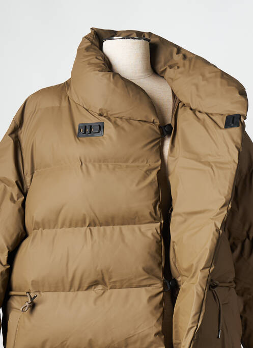 Geacă matlasată maro RAINS femeie