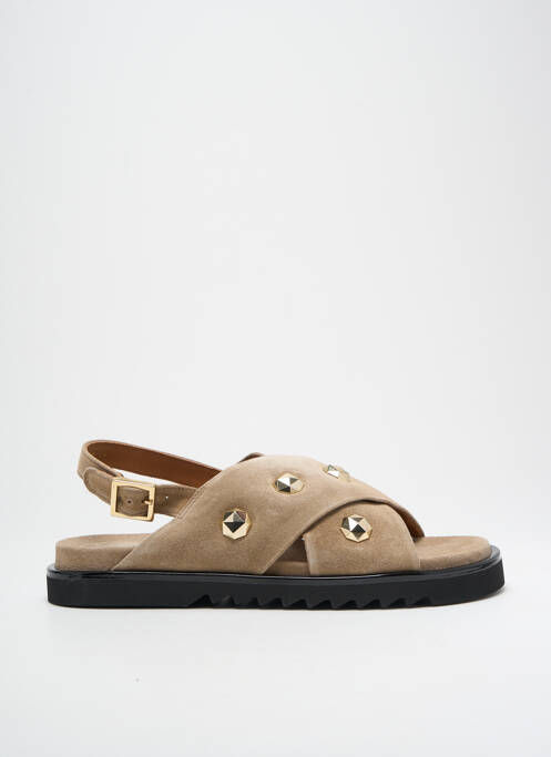 Sandale/Pantofi decupați bej BILLIBI femeie