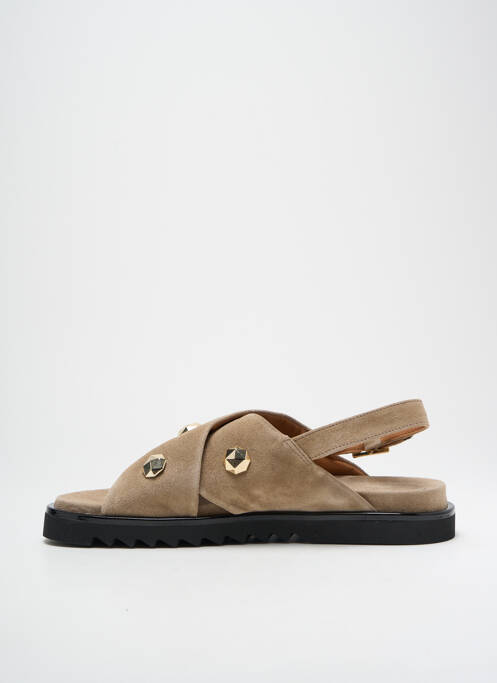 Sandale/Pantofi decupați bej BILLIBI femeie