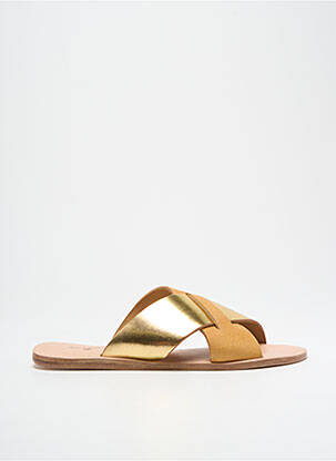 Șlapi galben THE VINTAGE GRUBBER femeie