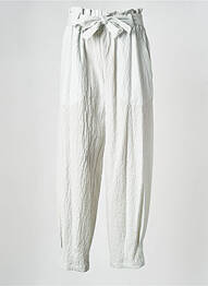 Pantalon drept alb MOMONI femme