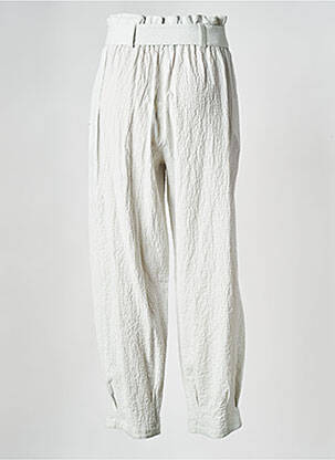 Pantalon drept alb MOMONI femeie