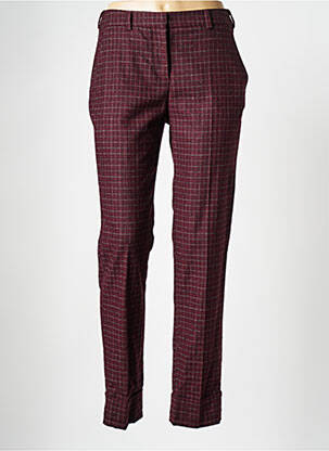 Pantalon drept roșu COLLECTORS CLUB femeie