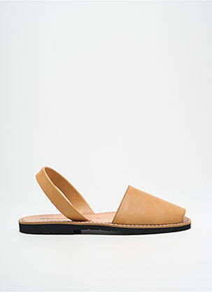 Sandale/Pantofi decupați maro MINORQUINES femeie