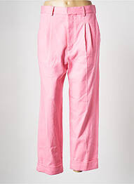 Pantalon drept roz MARGAUX LONNBERG femeie
