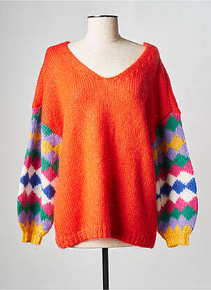 Pulover portocaliu SAK'S femeie