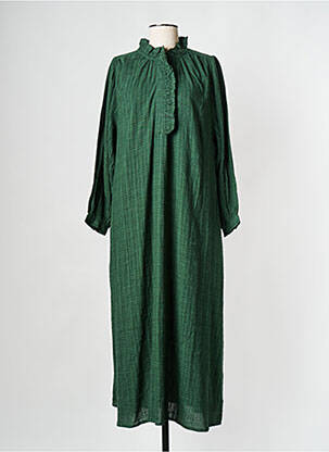 Rochie lungă verde BELLE PIÈCE femeie