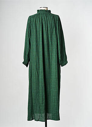 Rochie lungă verde BELLE PIÈCE femeie