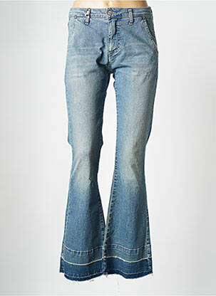 Blugi bootcut albastru PLEASE femeie