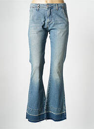 Blugi bootcut albastru PLEASE femeie