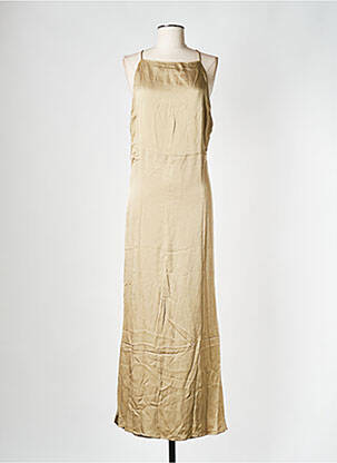 Rochie lungă bej SAMSOE & SAMSOE femeie