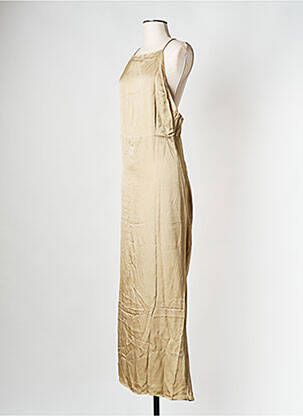 Rochie lungă bej SAMSOE & SAMSOE femeie