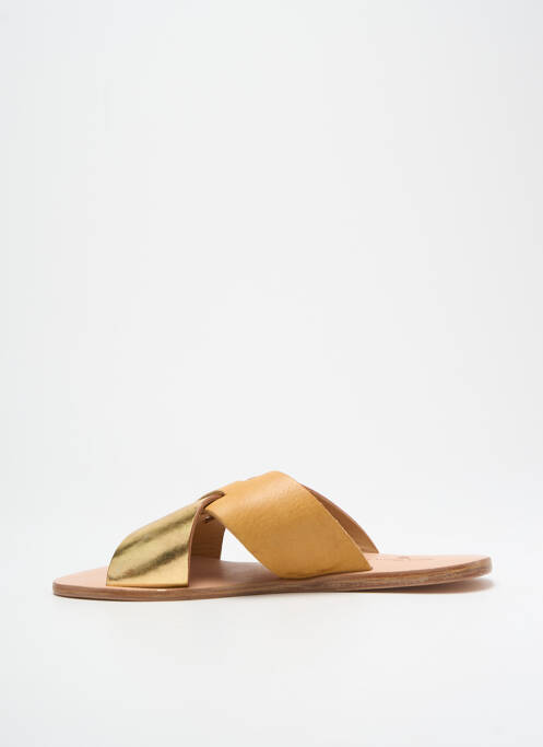 Șlapi galben THE VINTAGE GRUBBER femeie