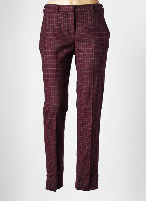 Pantalon drept roșu COLLECTORS CLUB femeie