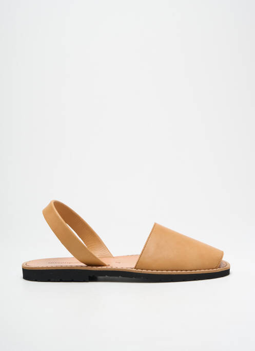 Sandale/Pantofi decupați maro MINORQUINES femeie