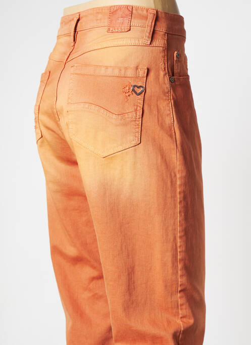 Blugi cu croială dreaptă roșu PLEASE femeie