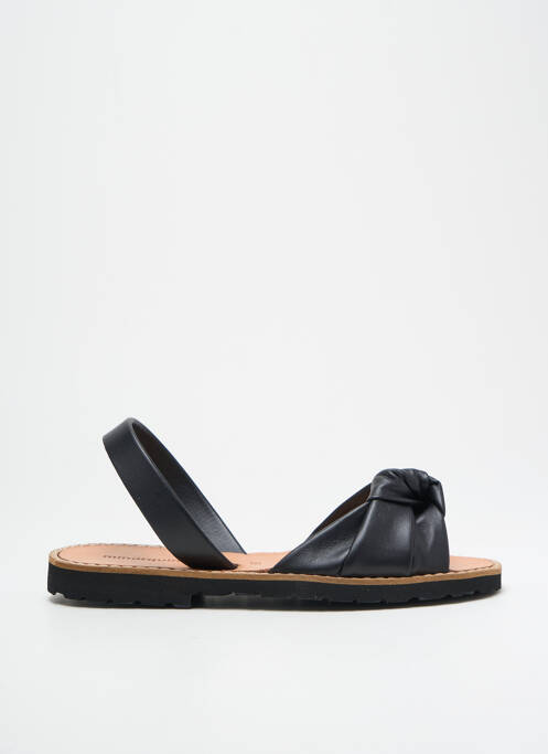 Sandale/Pantofi decupați negru MINORQUINES femeie