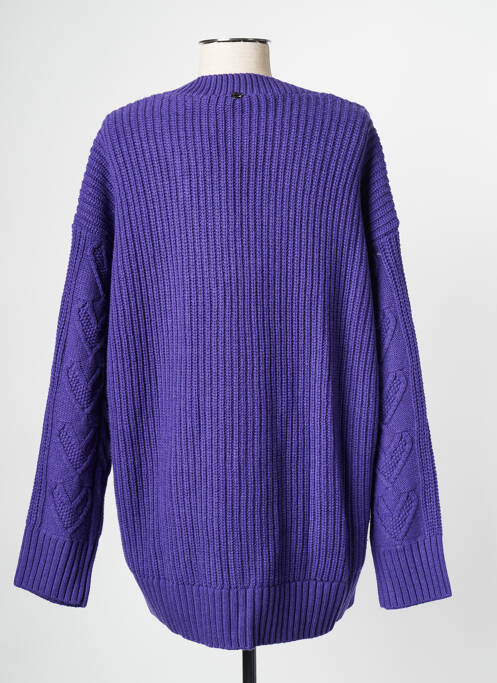 Vestă cu mâneci lungi violet TWINSET femeie