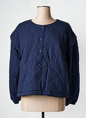 Geacă matlasată albastru THE NEW SOCIETY femeie