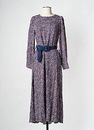 Rochie lungă albastru GRACE & MILA femeie