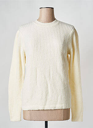 Pulover bej GRACE & MILA femeie