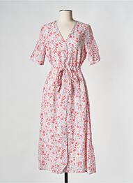 Rochie midi alb MINIMUM femme