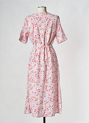 Rochie midi alb MINIMUM femeie