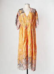 Rochie midi portocaliu MES DEMOISELLES...PARIS femeie