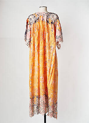 Rochie midi portocalie MES DEMOISELLES...PARIS femeie