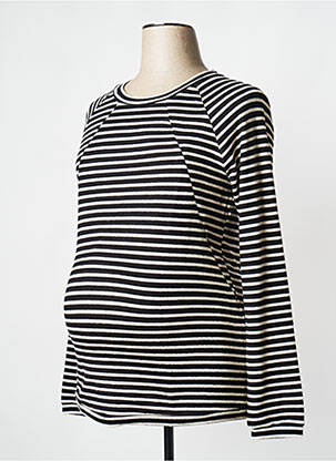 Tricou / Top maternitate negru NOPPIES femeie