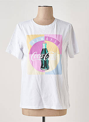 Tricou alb NAME IT fată