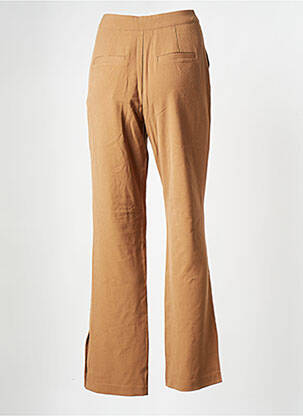 Pantalon larg maro VILA femeie