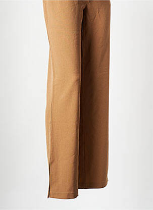 Pantalon larg maro VILA femeie