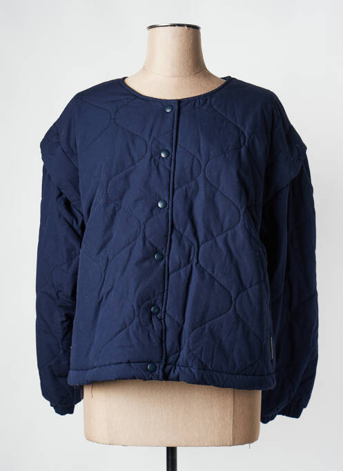 Geacă matlasată albastru THE NEW SOCIETY femeie