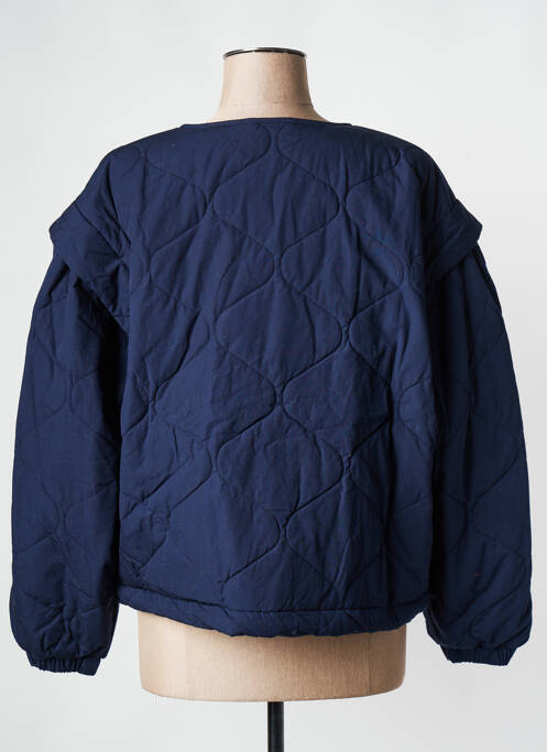 Geacă matlasată albastru THE NEW SOCIETY femeie