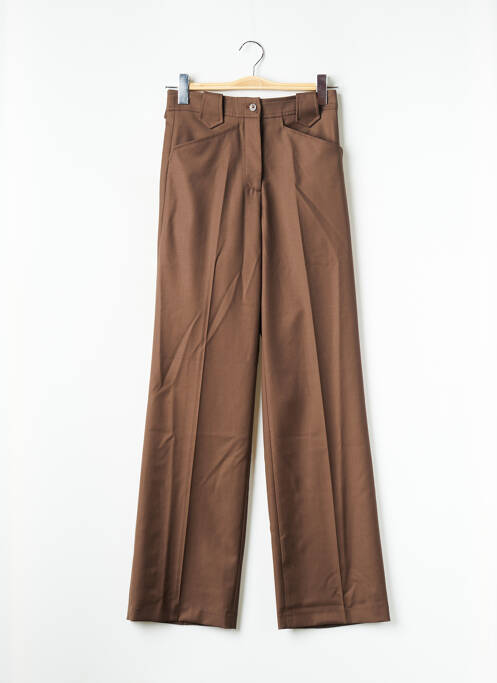 Pantalon drept maro MARGAUX LONNBERG femeie