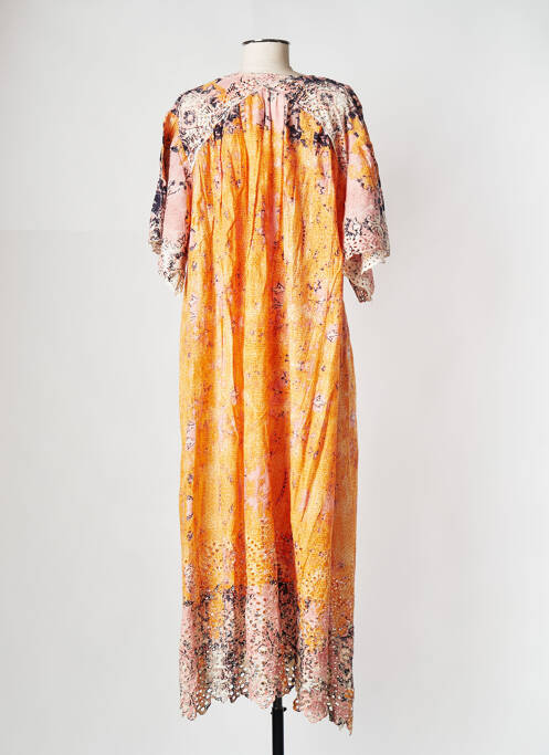 Rochie midi portocaliu MES DEMOISELLES...PARIS femeie