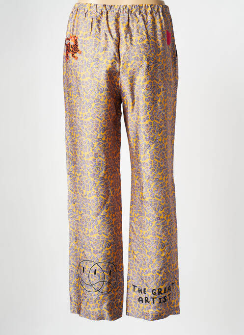 Pantalon larg multicolor SAK'S femeie