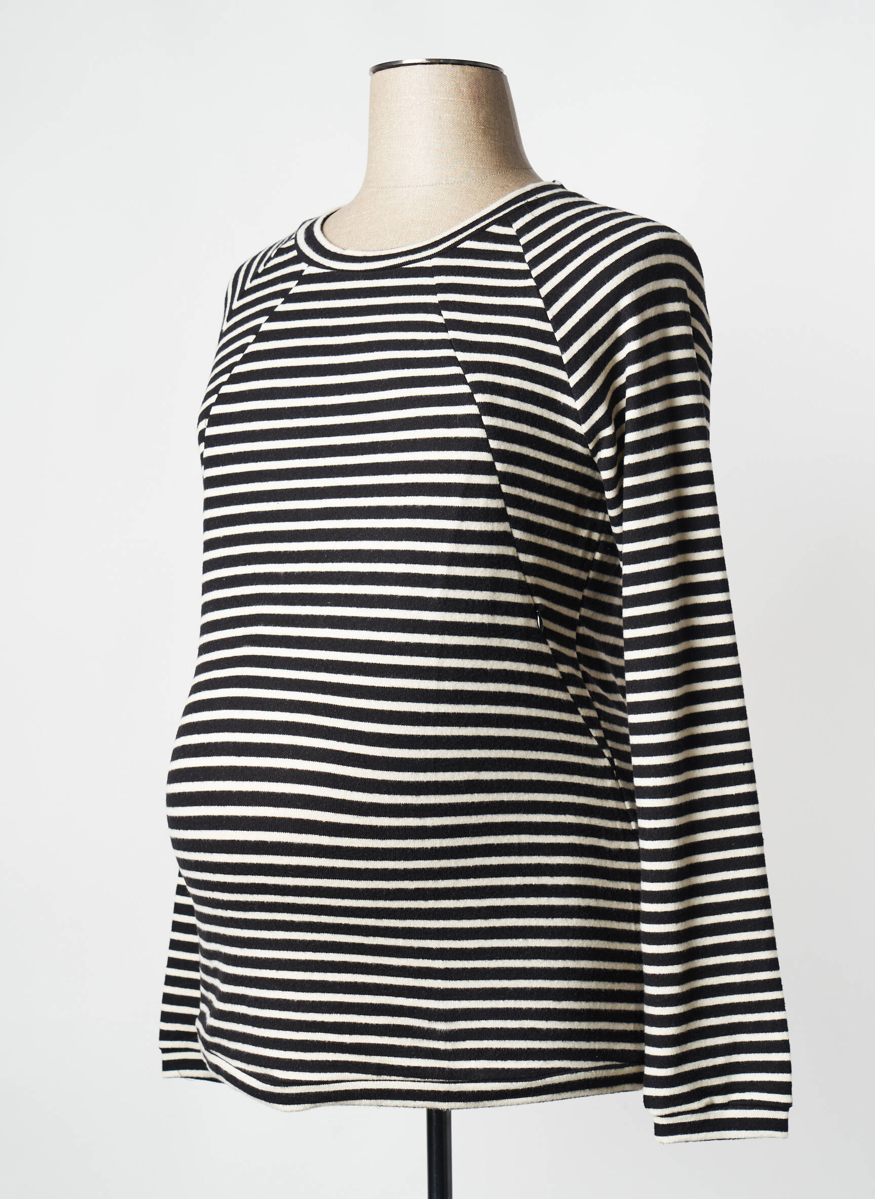 Tricou / top maternitate negru NOPPIES femeie