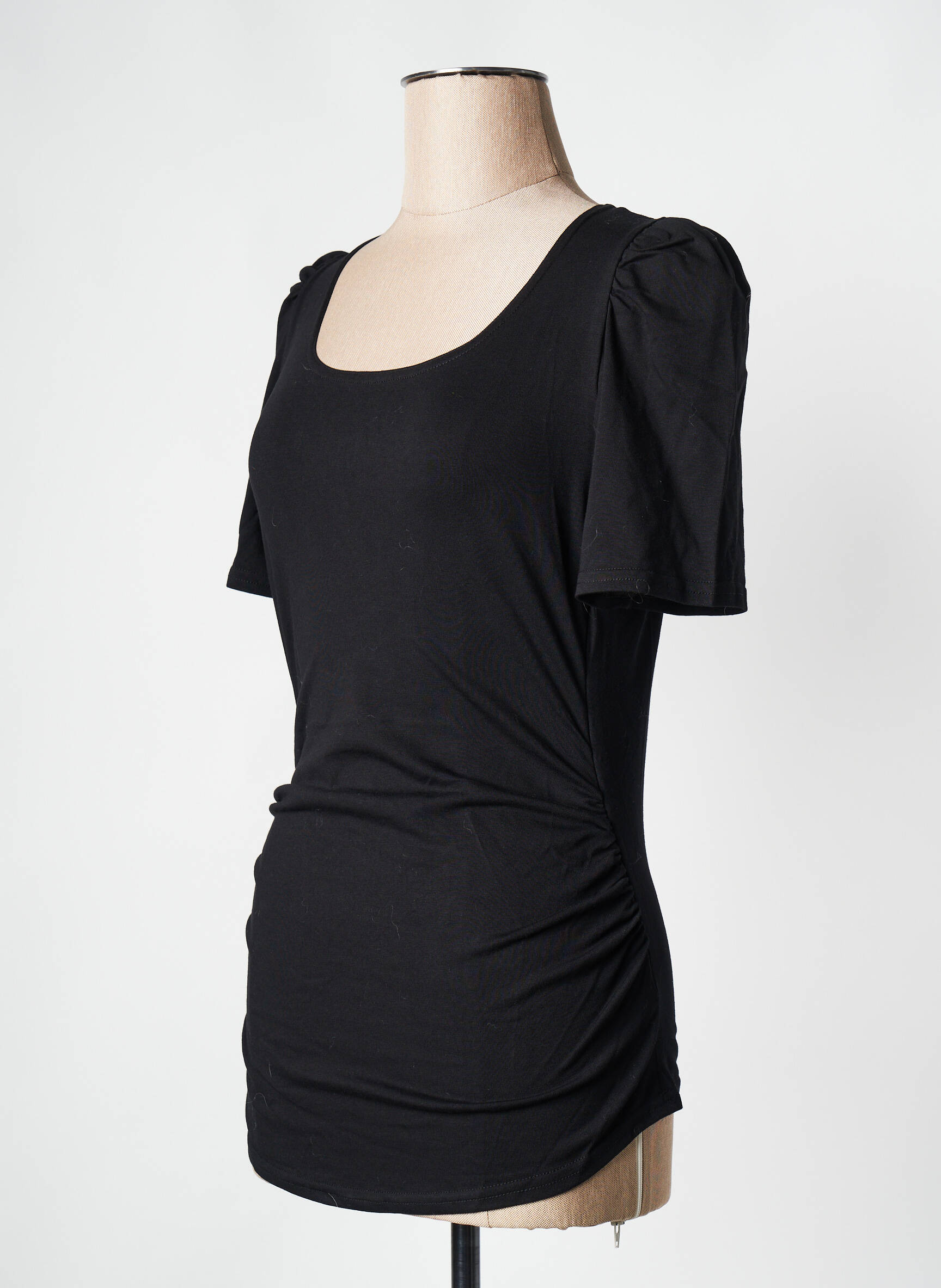 Tricou / top maternitate negru NEUVIÈME CIEL femeie