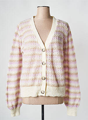 Vestă cu mâneci lungi roz SECOND FEMALE femeie