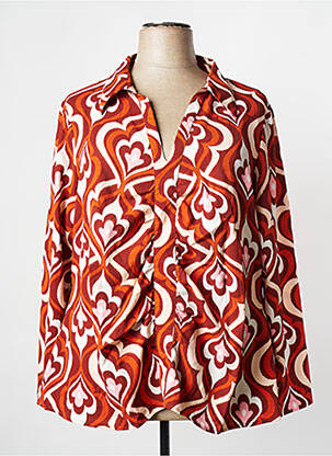 Top portocaliu EVOKED VILA femeie