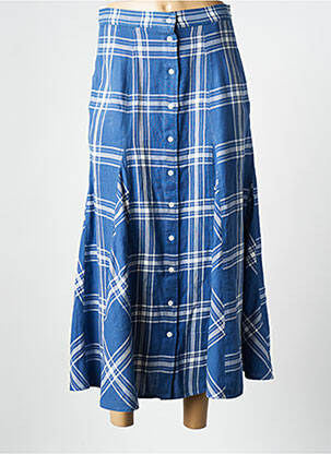 Fustă midi albastru RALPH LAUREN femeie