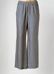Pantalon larg albastru SACK'S femme