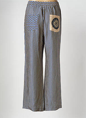 Pantalon larg albastru SACK'S femeie