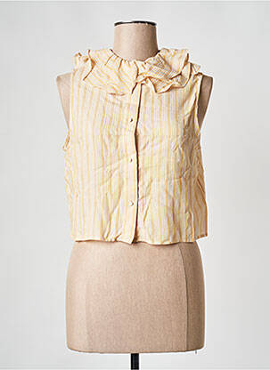 Top galben SESSUN femeie